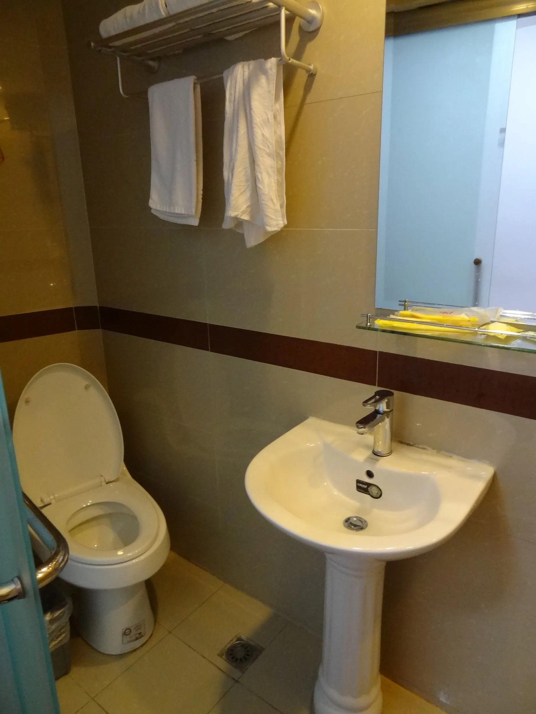 蒲江之星の洗面台