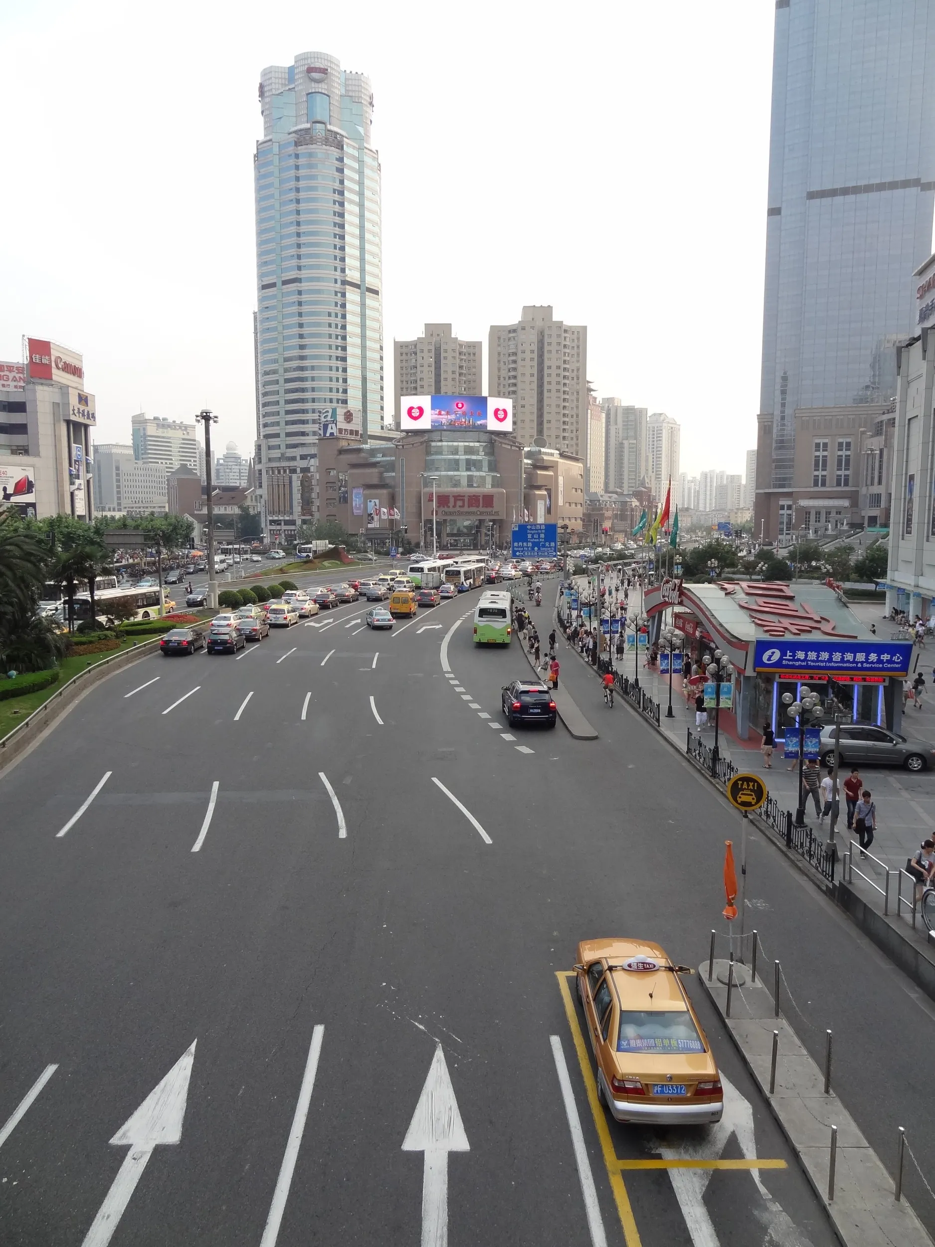 徐家匯の交差点