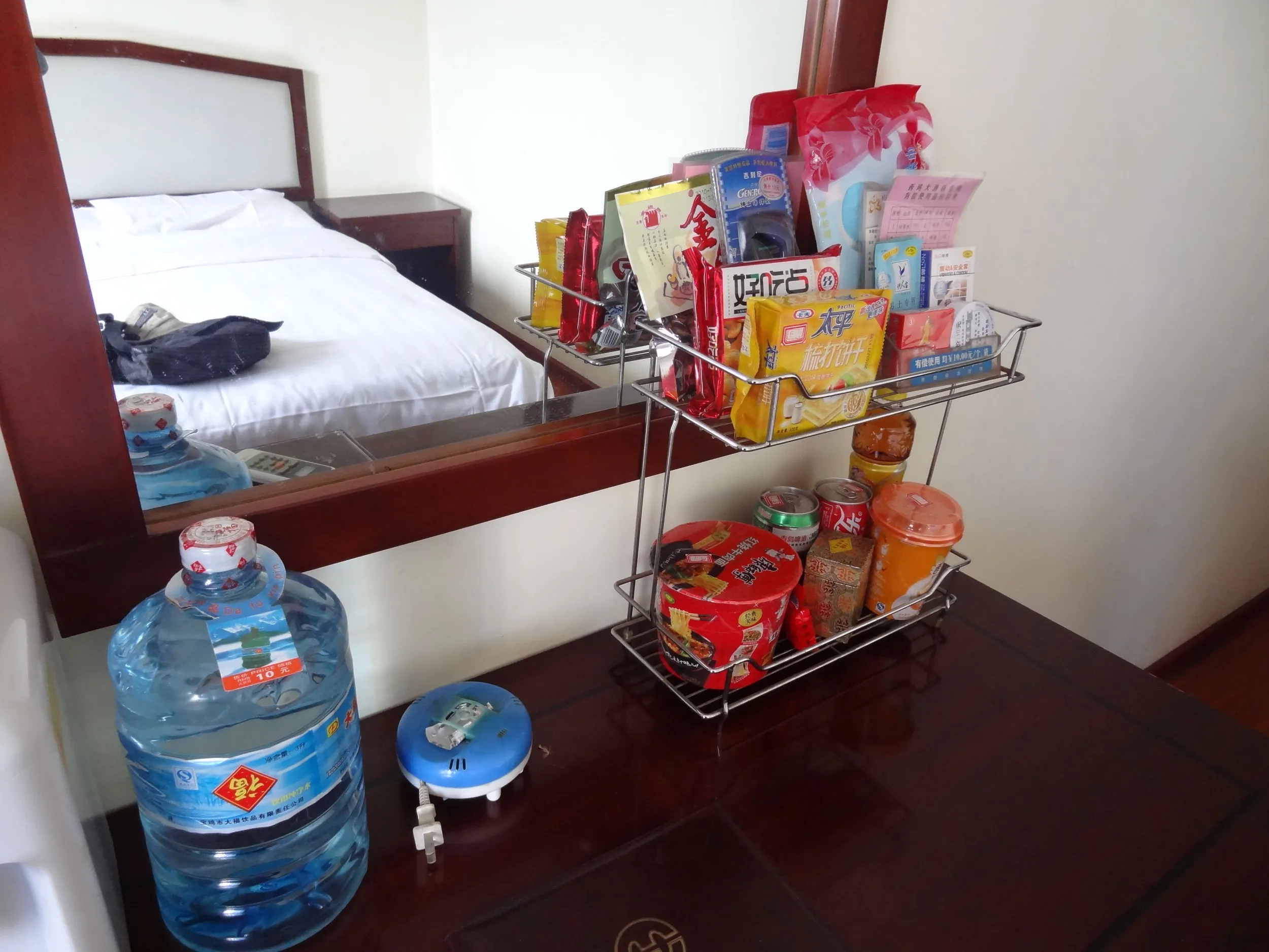 ホテルの備品 ビスケット