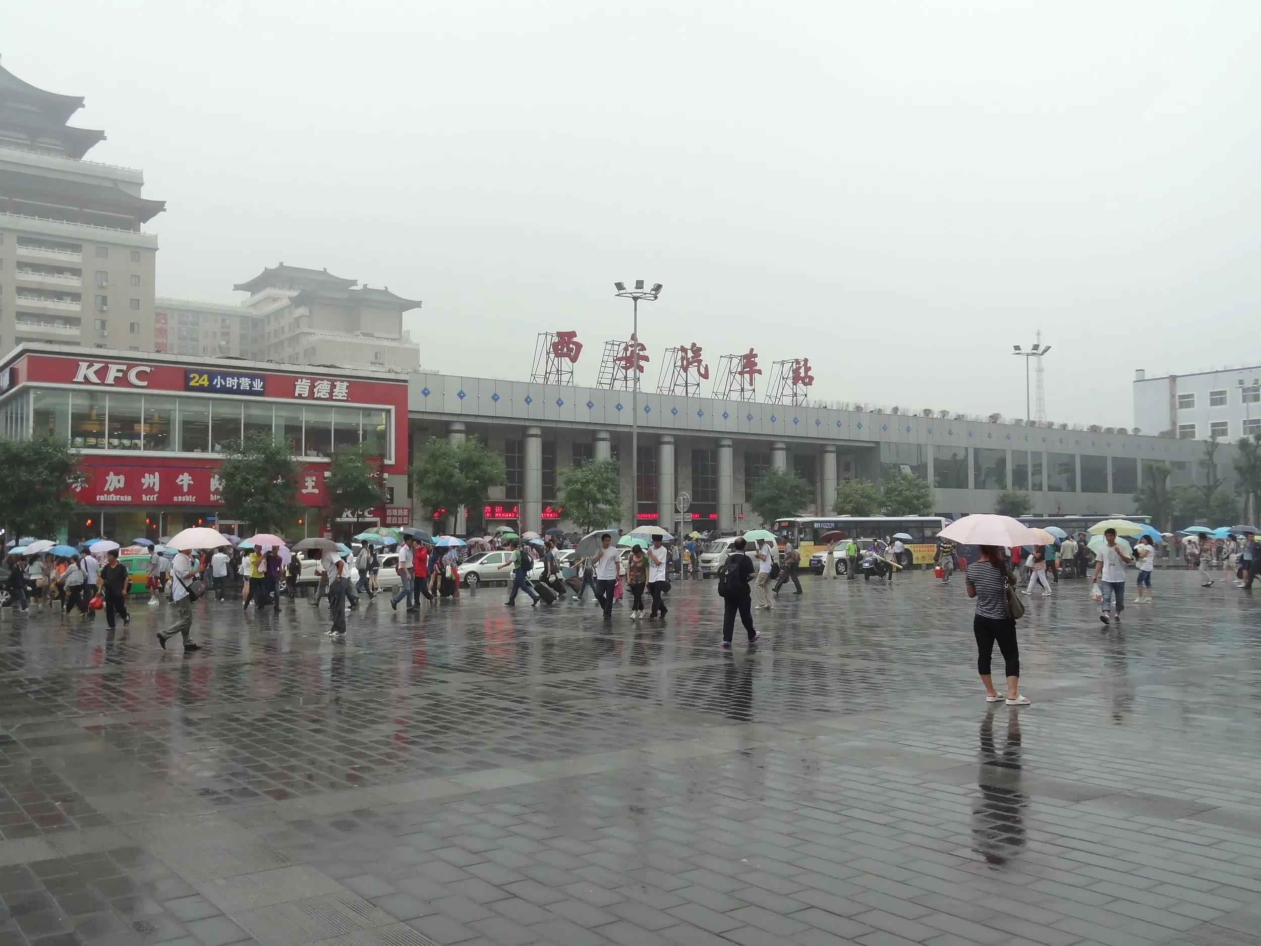 長距離バスターミナル 西安汽車站