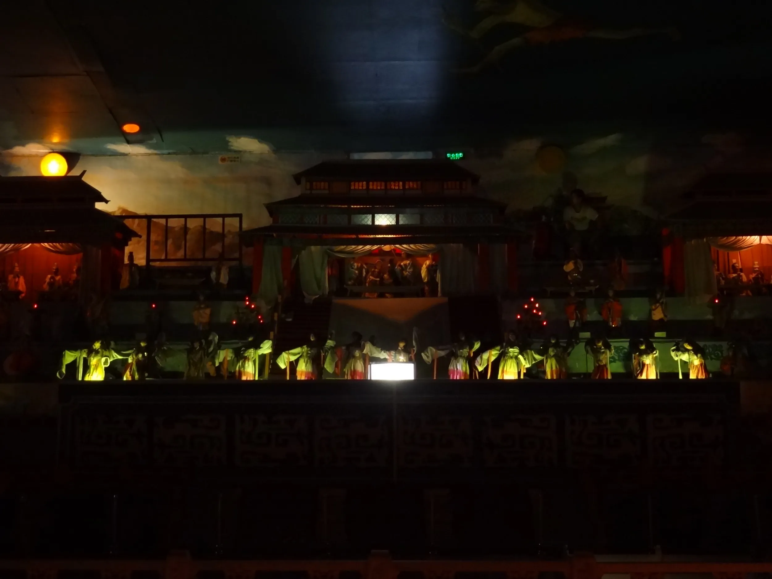 始皇帝陵地下宮殿のブース