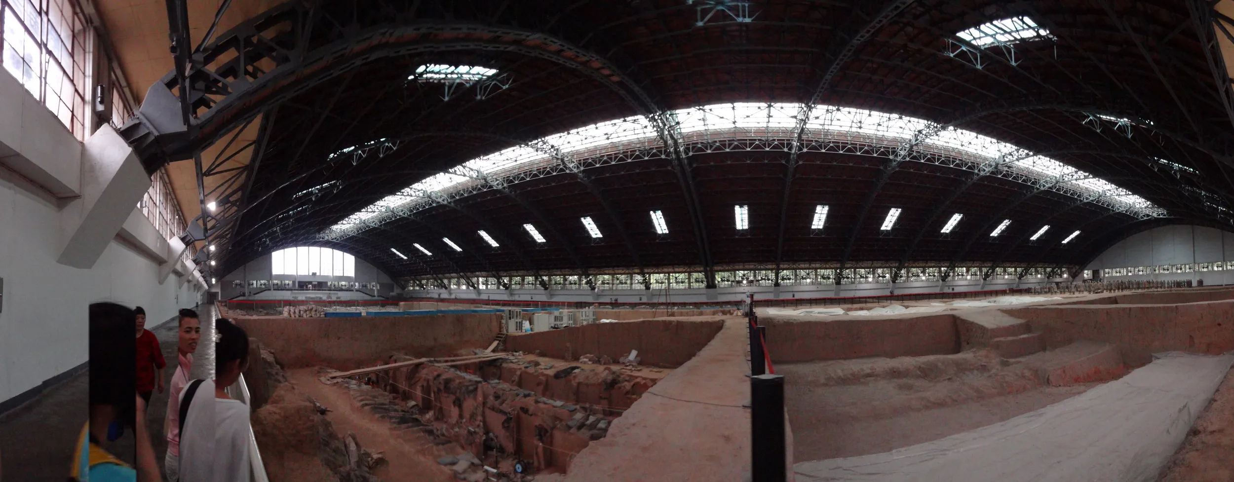 一号抗のパノラマ写真