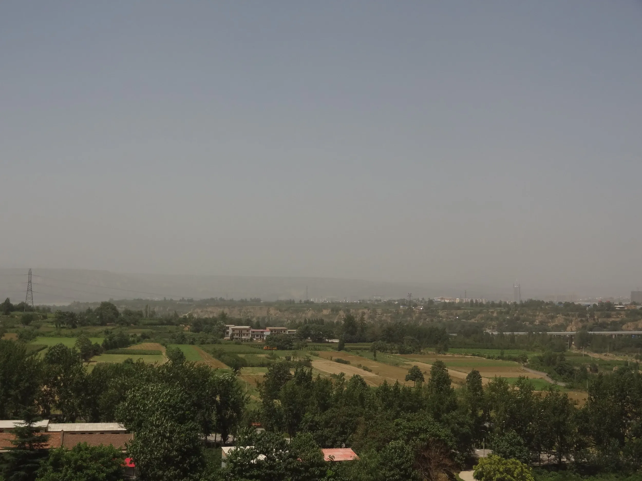 三門峡に近づく