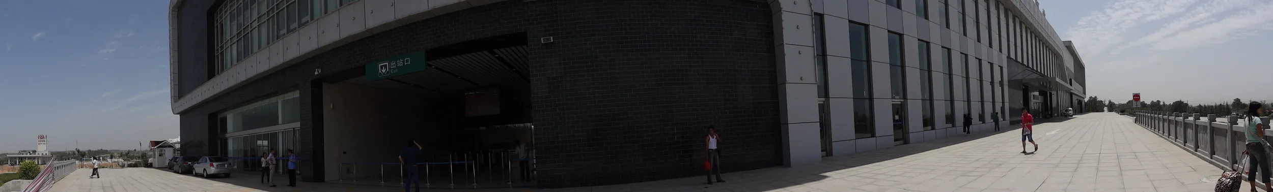 三門峡南駅前 パノラマ撮影