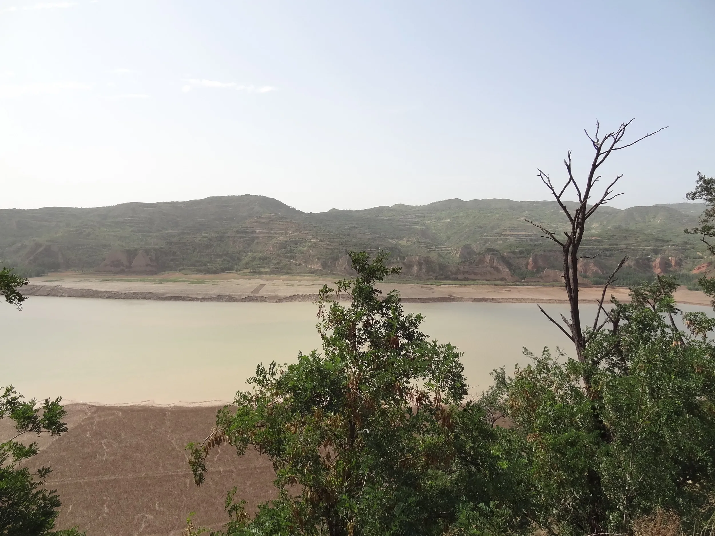 広大な黄河の風景