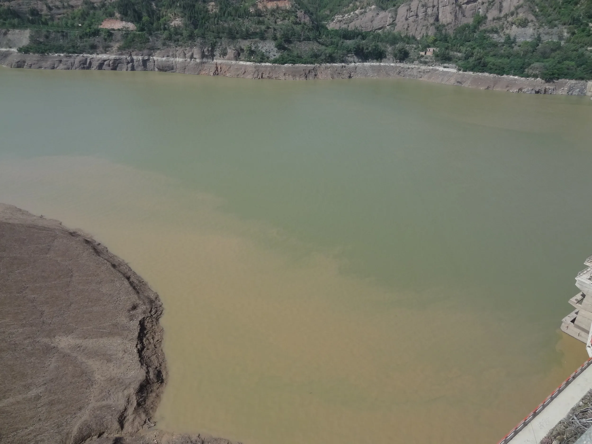 のどかな黄河の風景