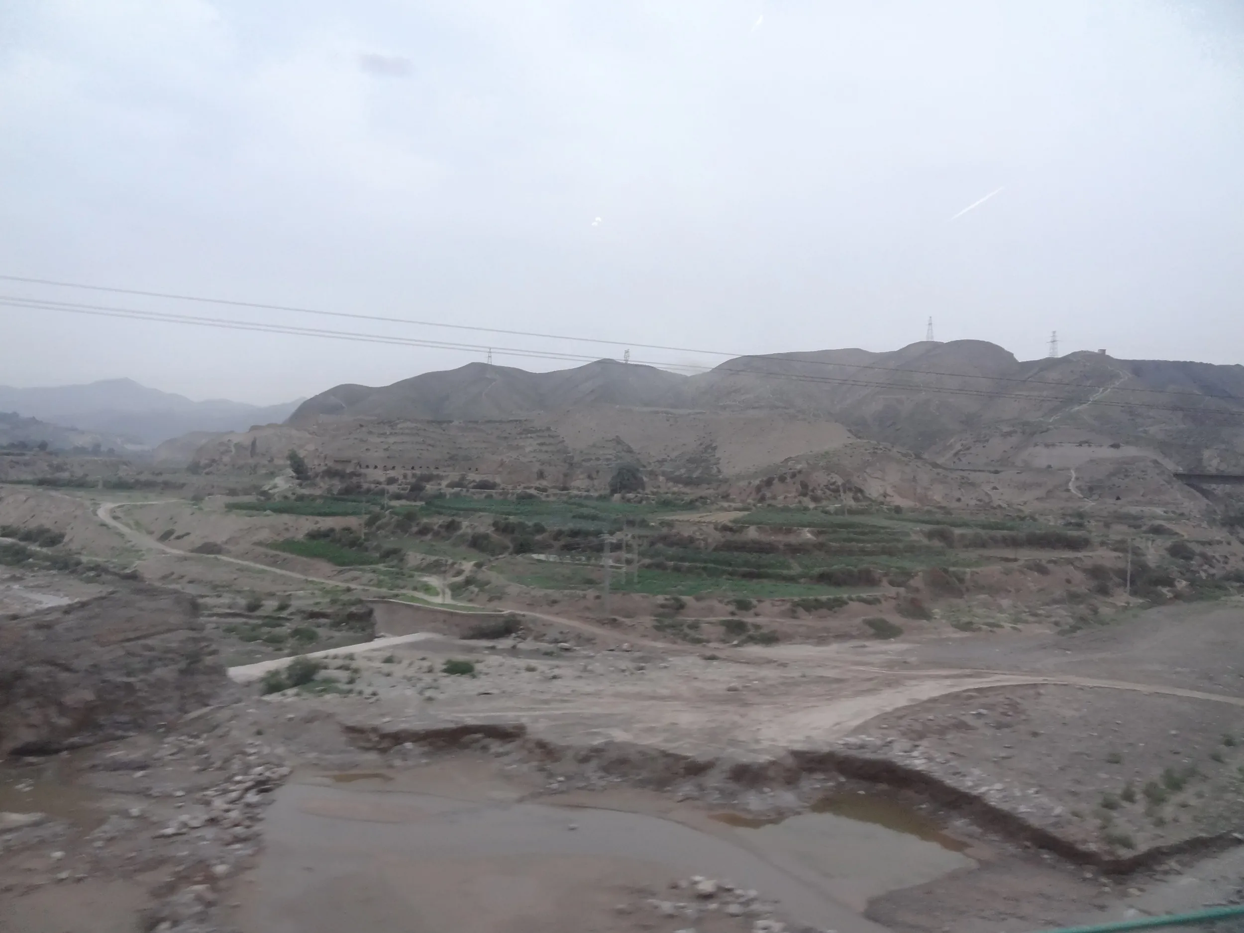 畑が広がる大地