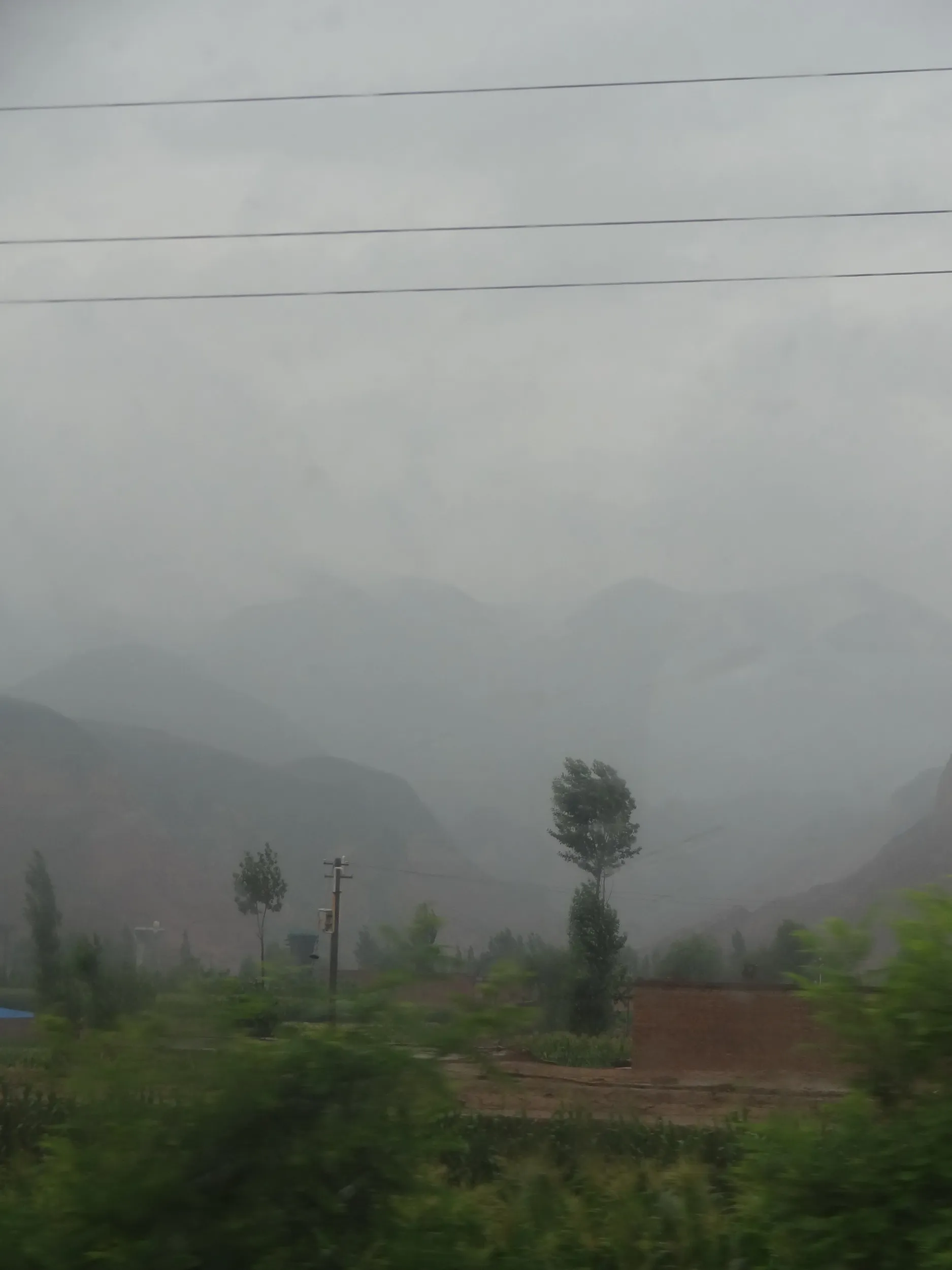 列車からの車窓風景