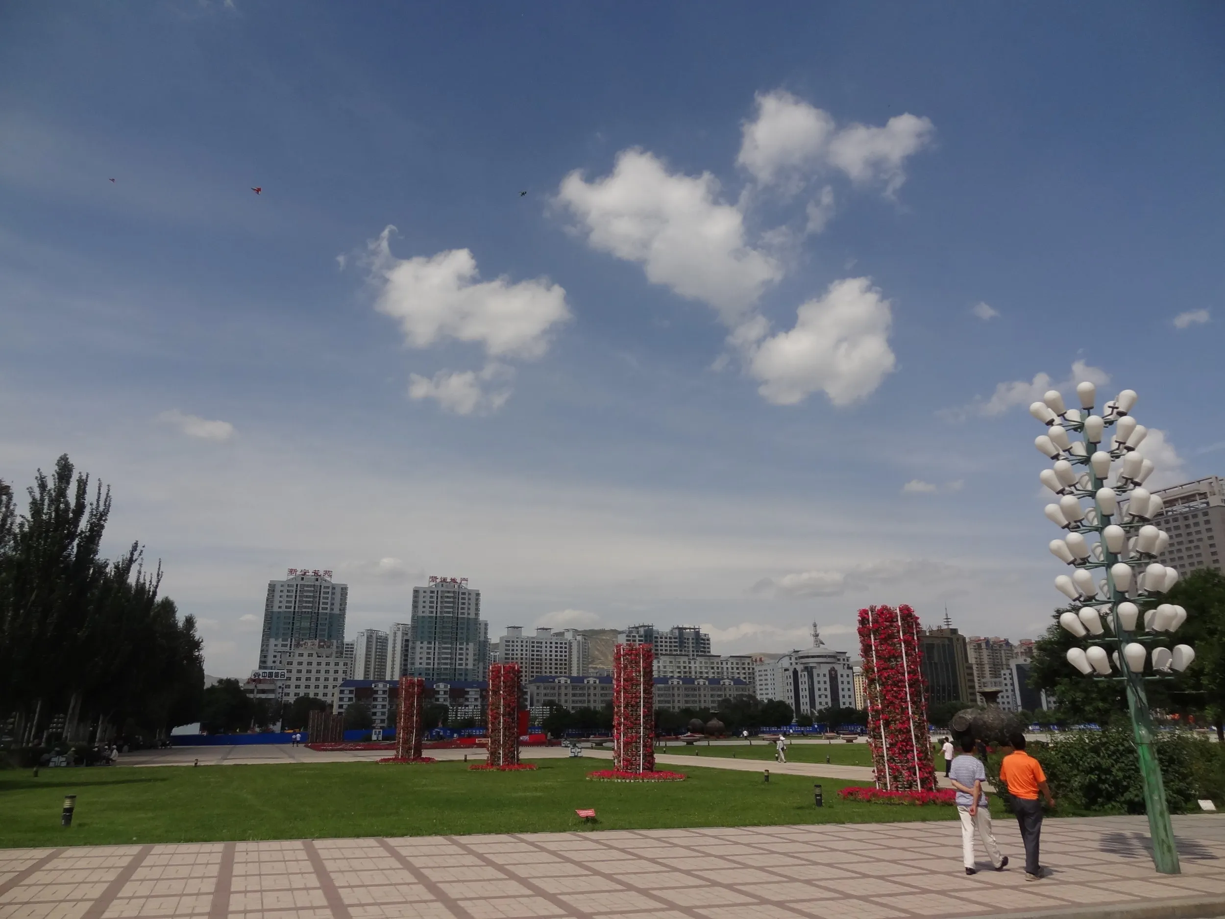 新寧公園の風景