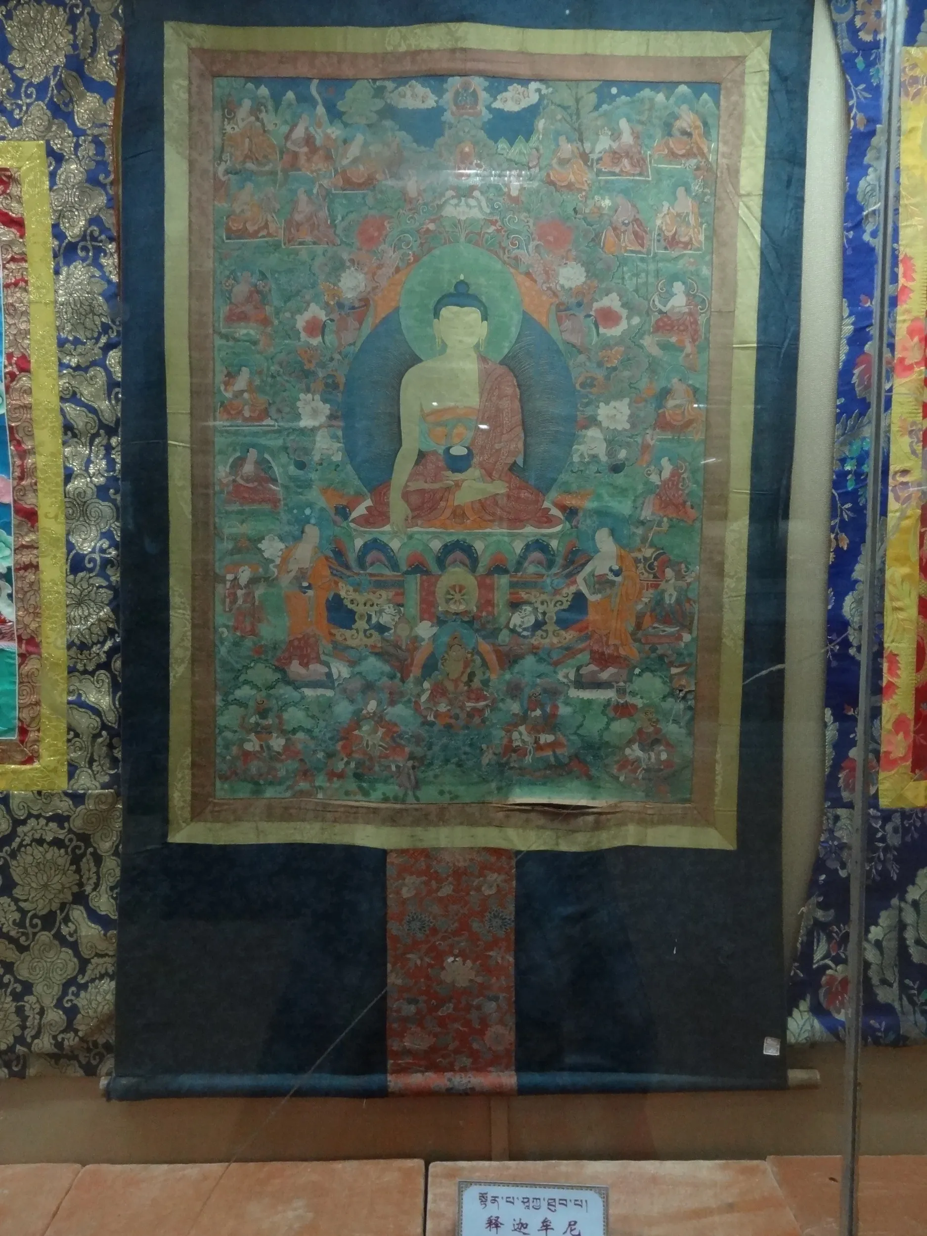 釈迦牟尼のタンカ