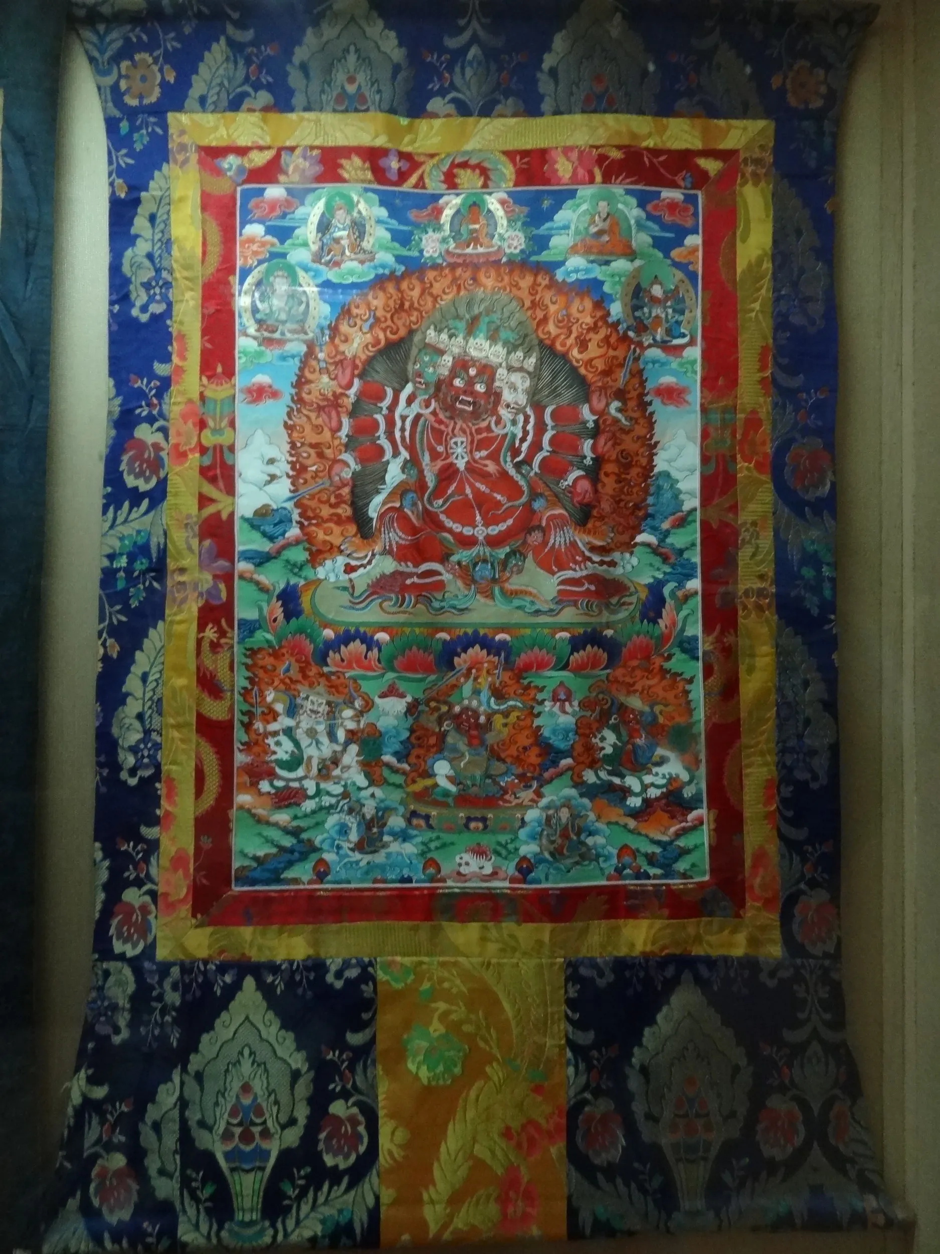 大威徳金剛のタンカ