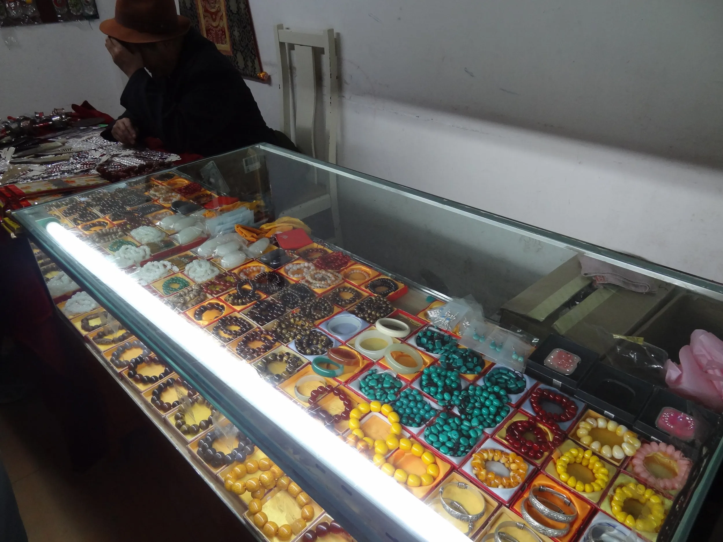 博物館内のお土産屋