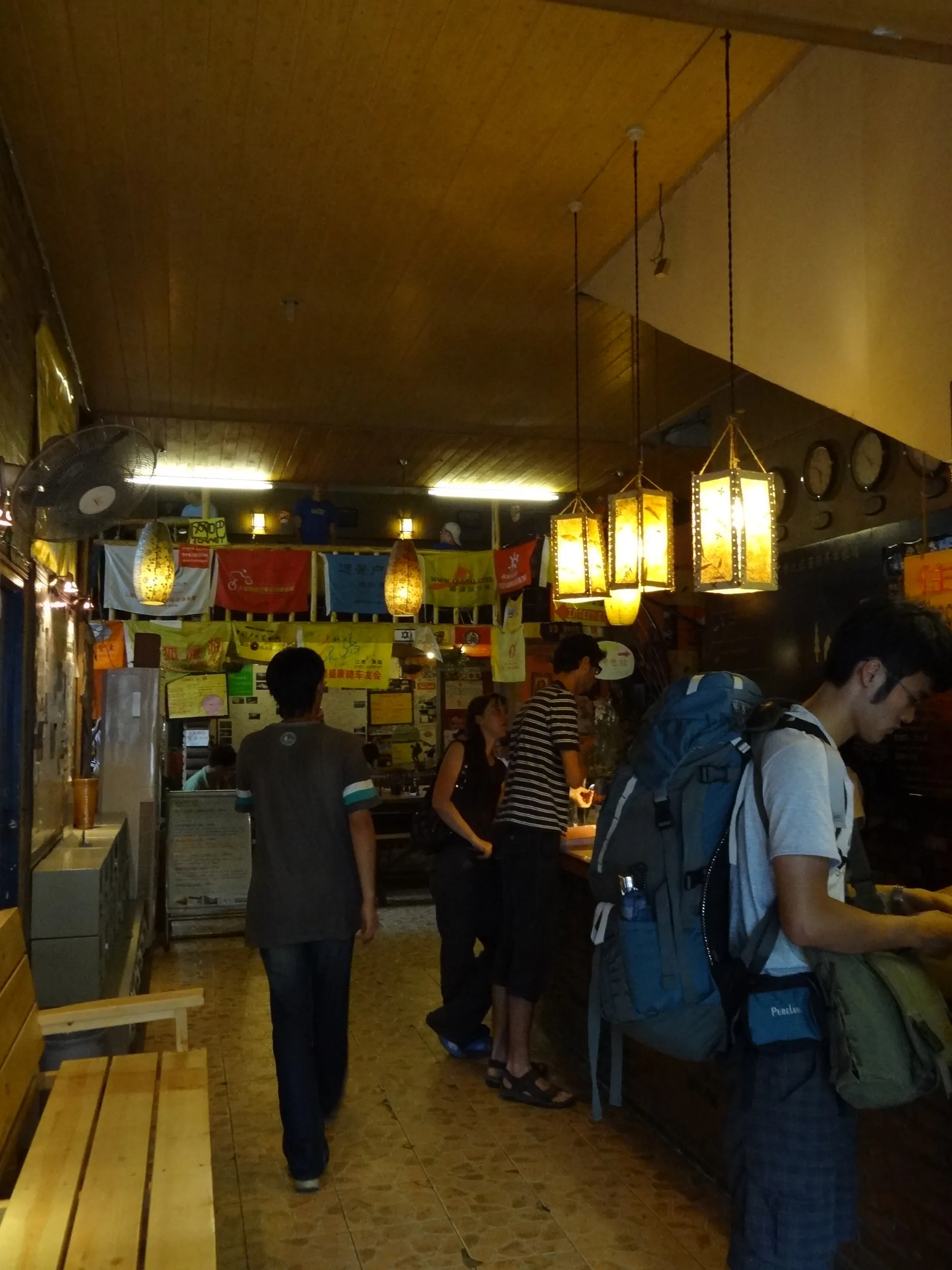 夢之旅国際青年旅舎のフロント