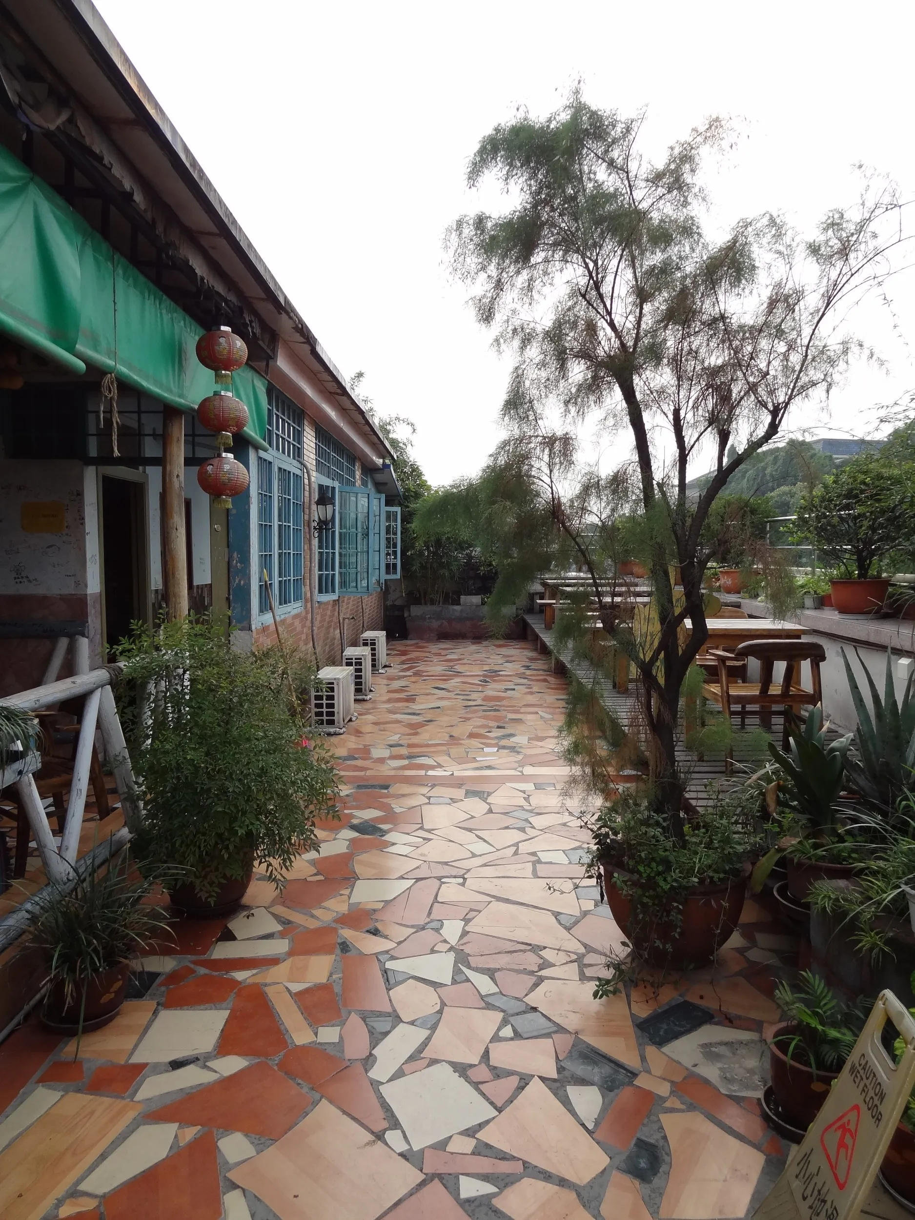 無線LANが使える屋上