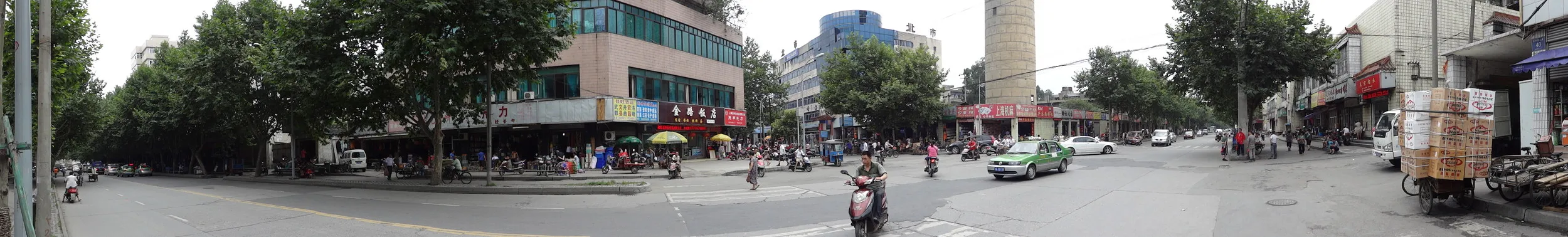 城北客運中心南側のパノラマ写真