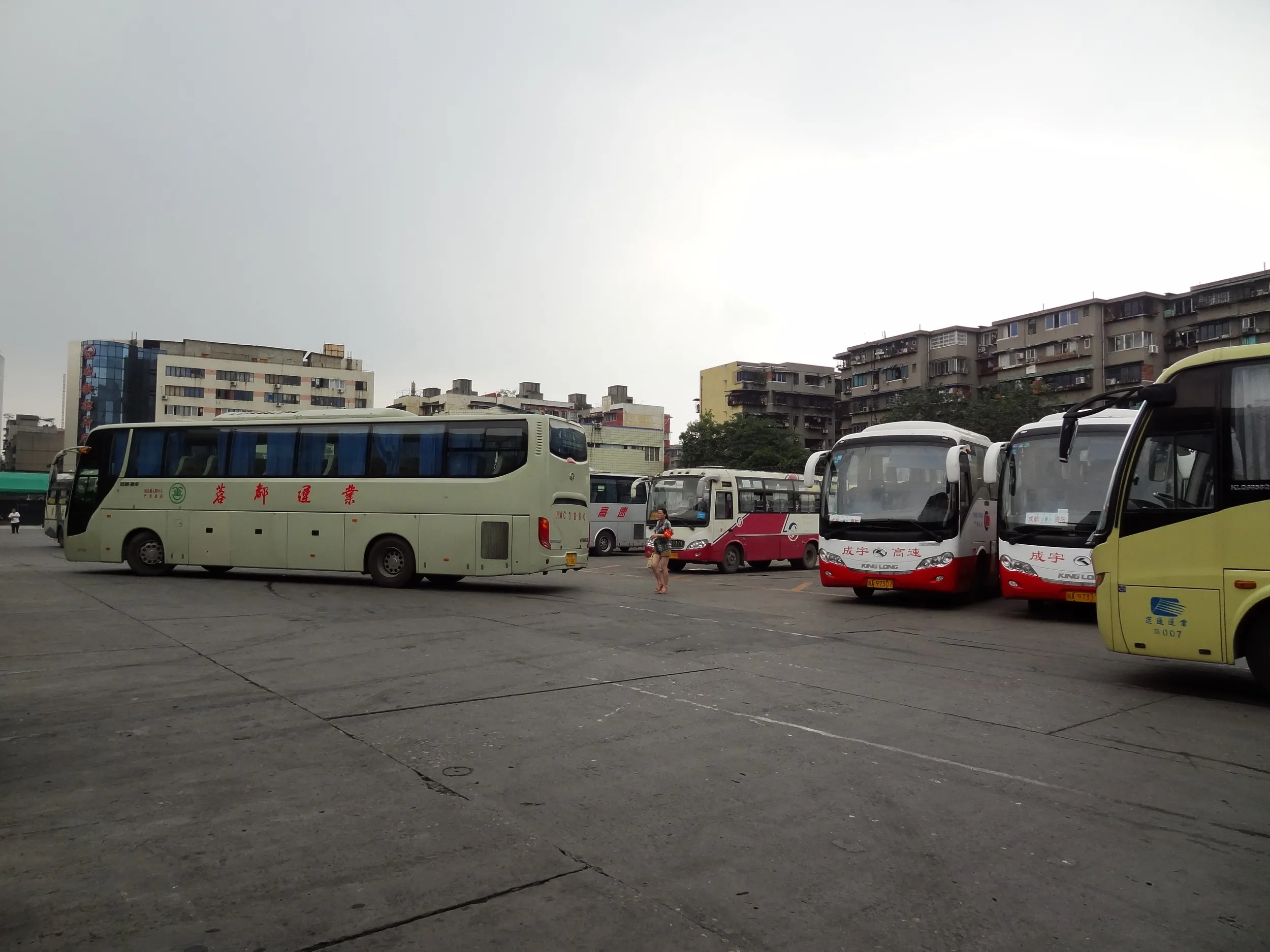 バス乗り場の様子