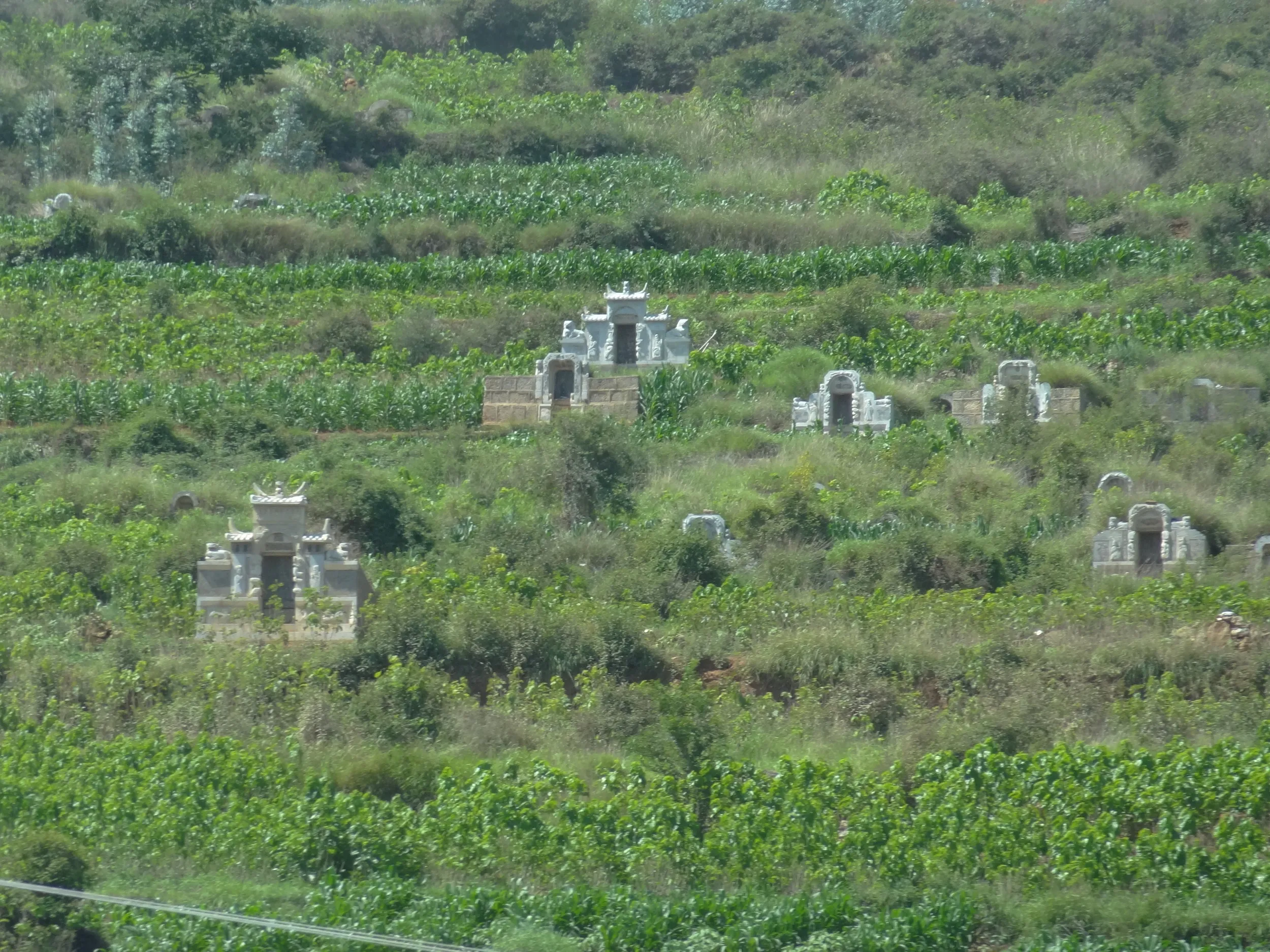 少数民族のお墓