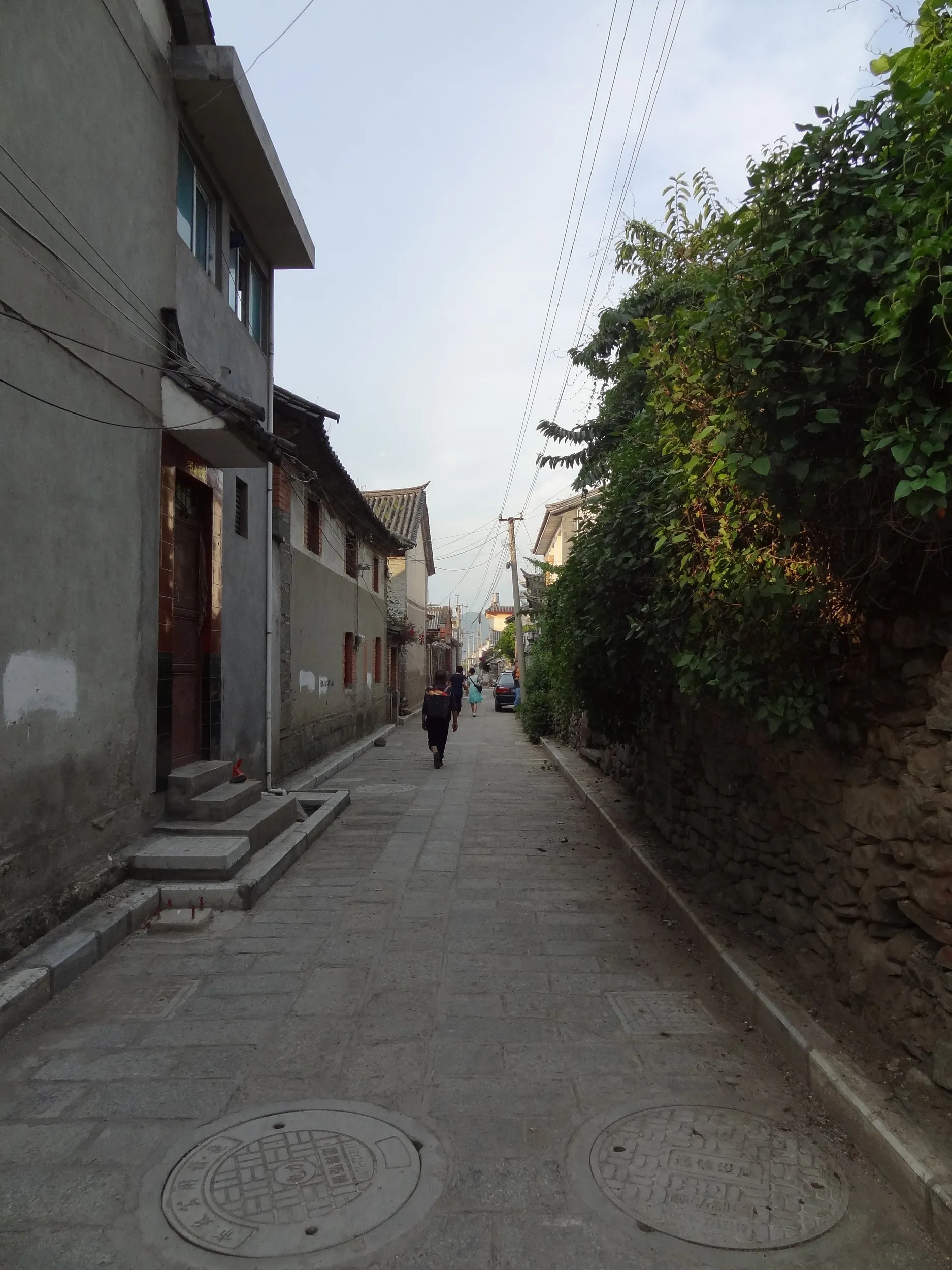 大理古城の裏路地