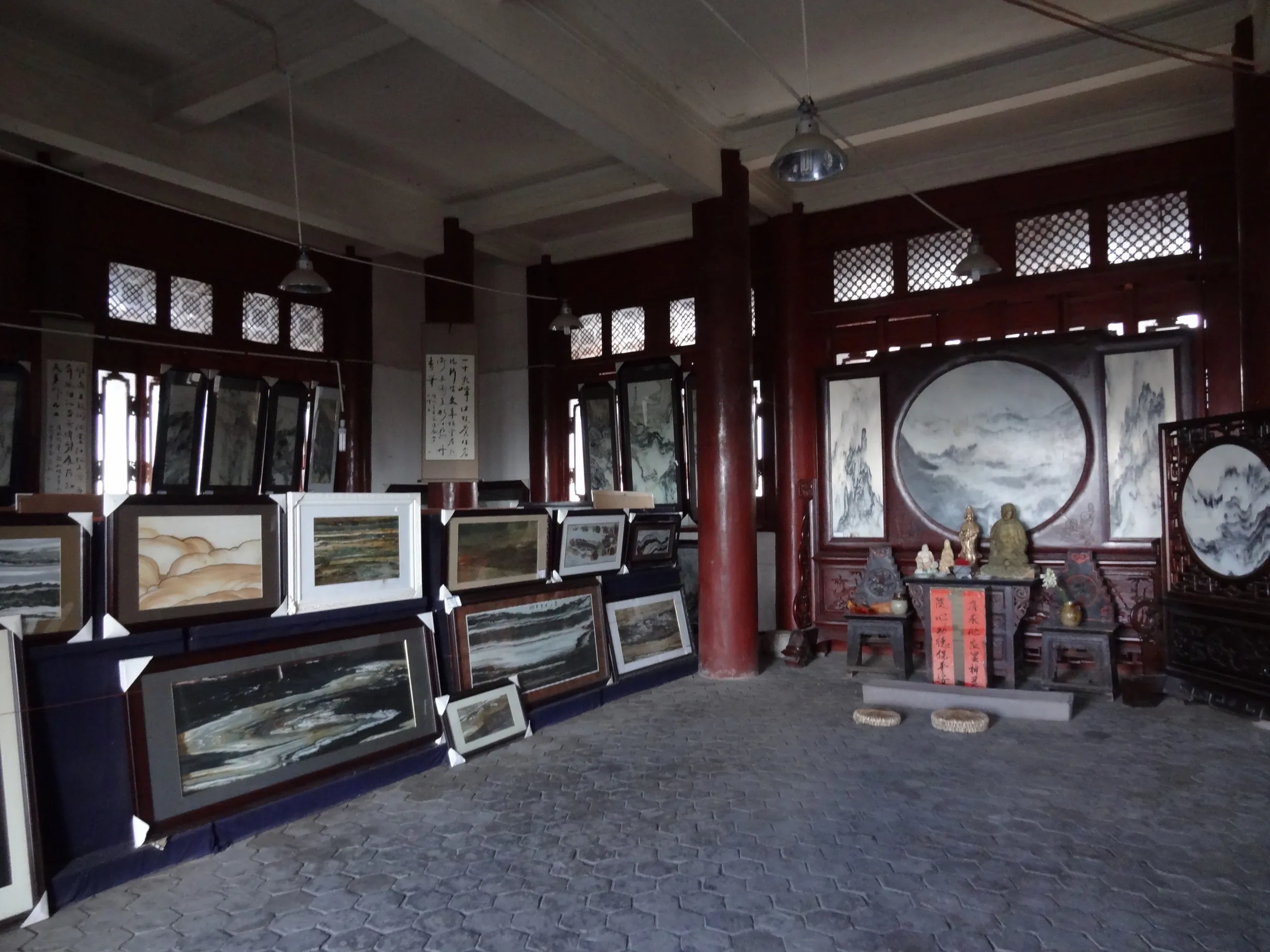 大理古城の北側、大理北古楼の中