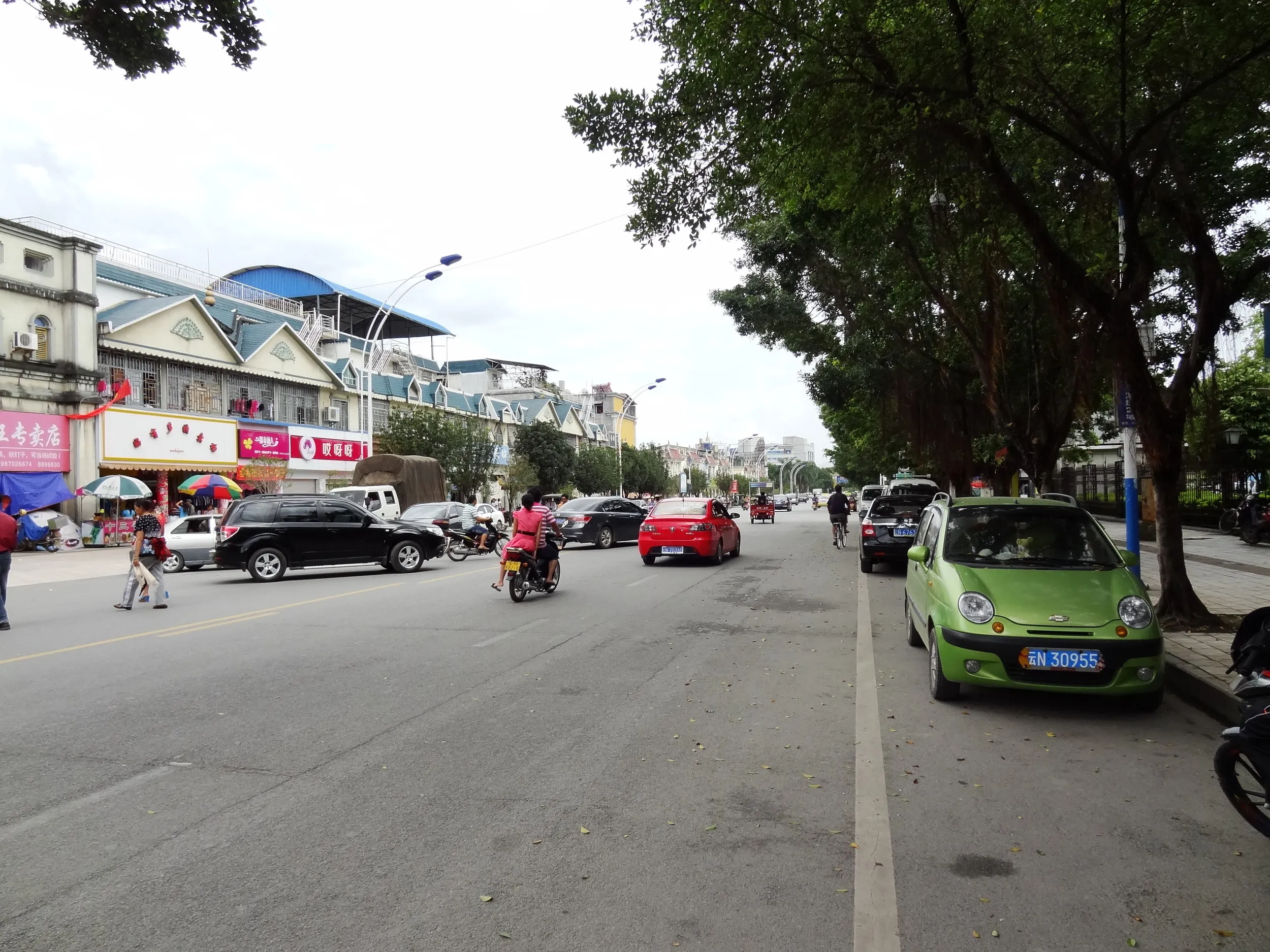 タクシーに乗る