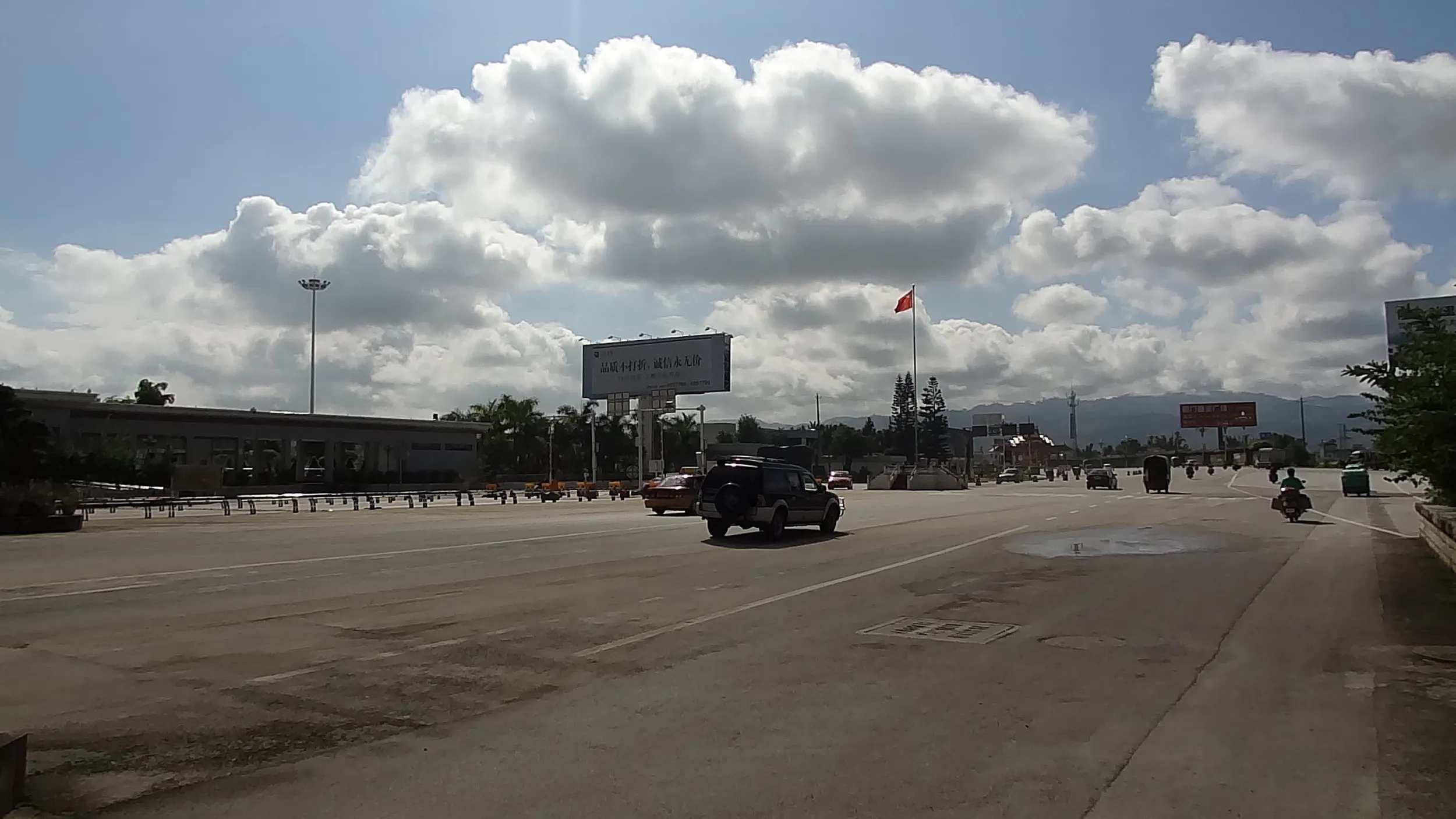 姐告大橋付近の風景