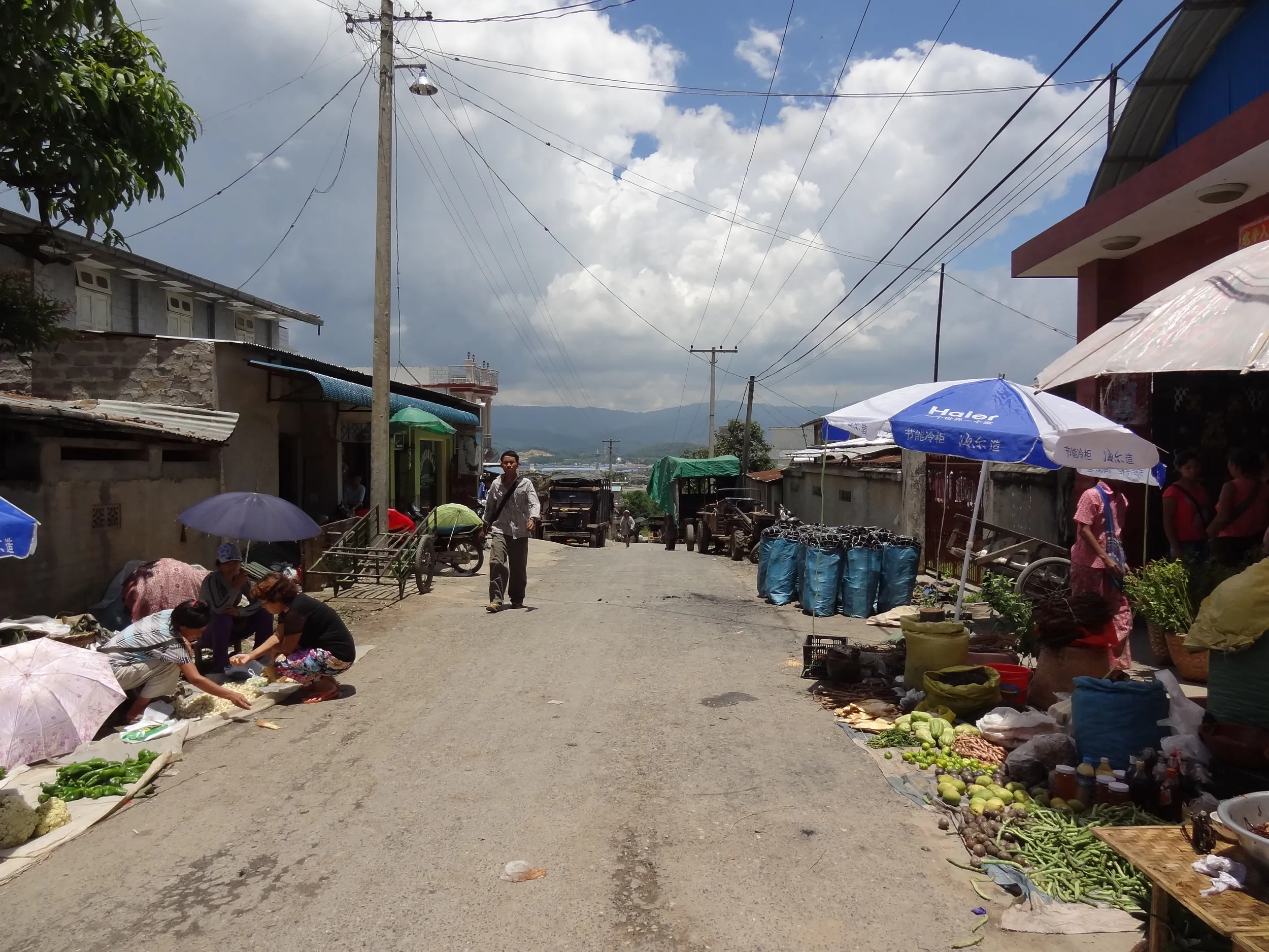 住宅街と屋台街の終わり