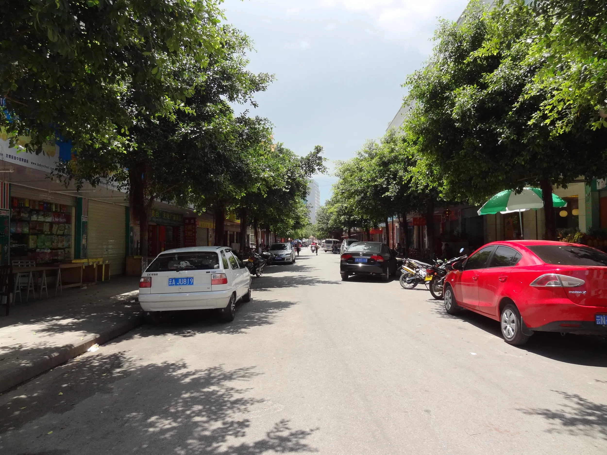 姐告辺境貿易区の風景