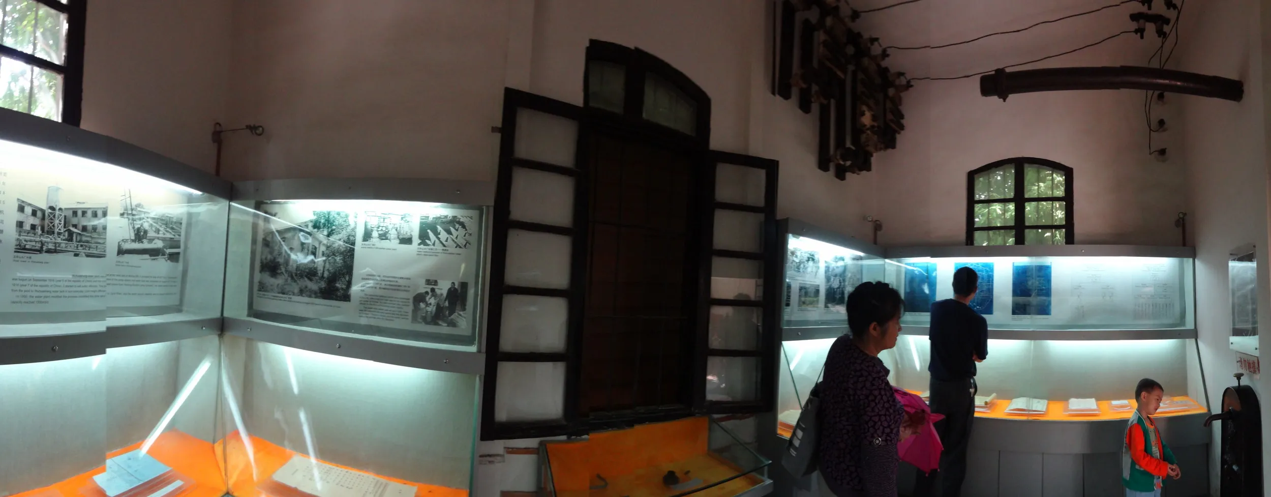 昆明市自来水歴史博物館内 パノラマ撮影