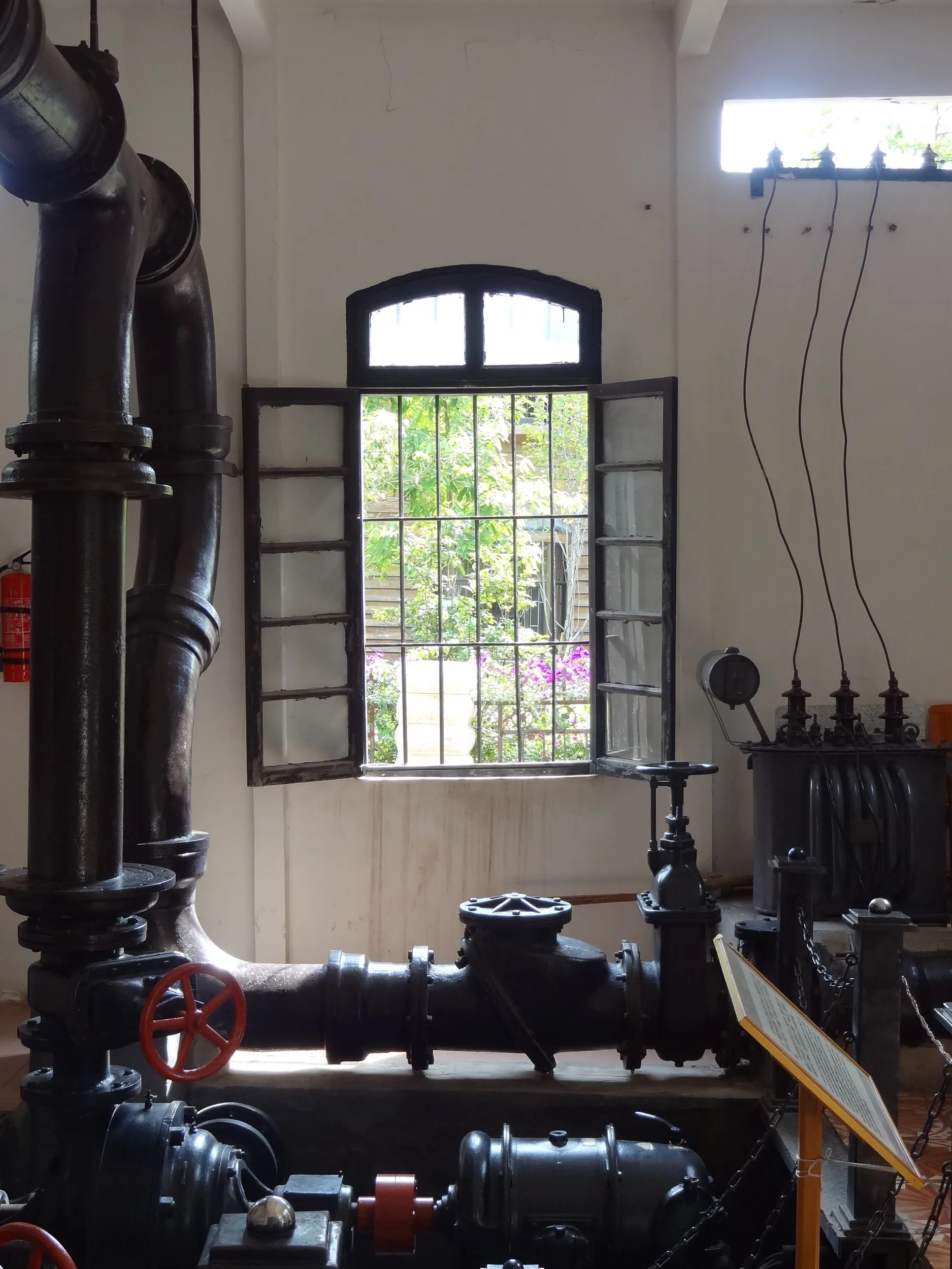 博物館内の風景