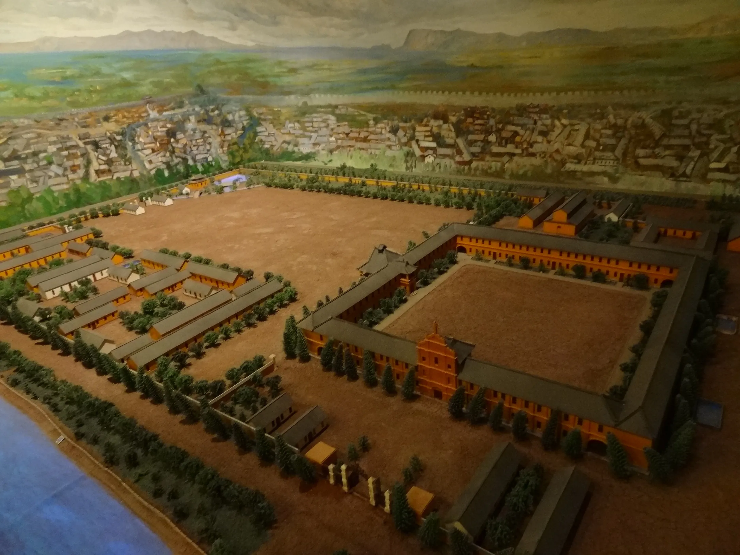 雲南陸軍講武堂旧址の模型