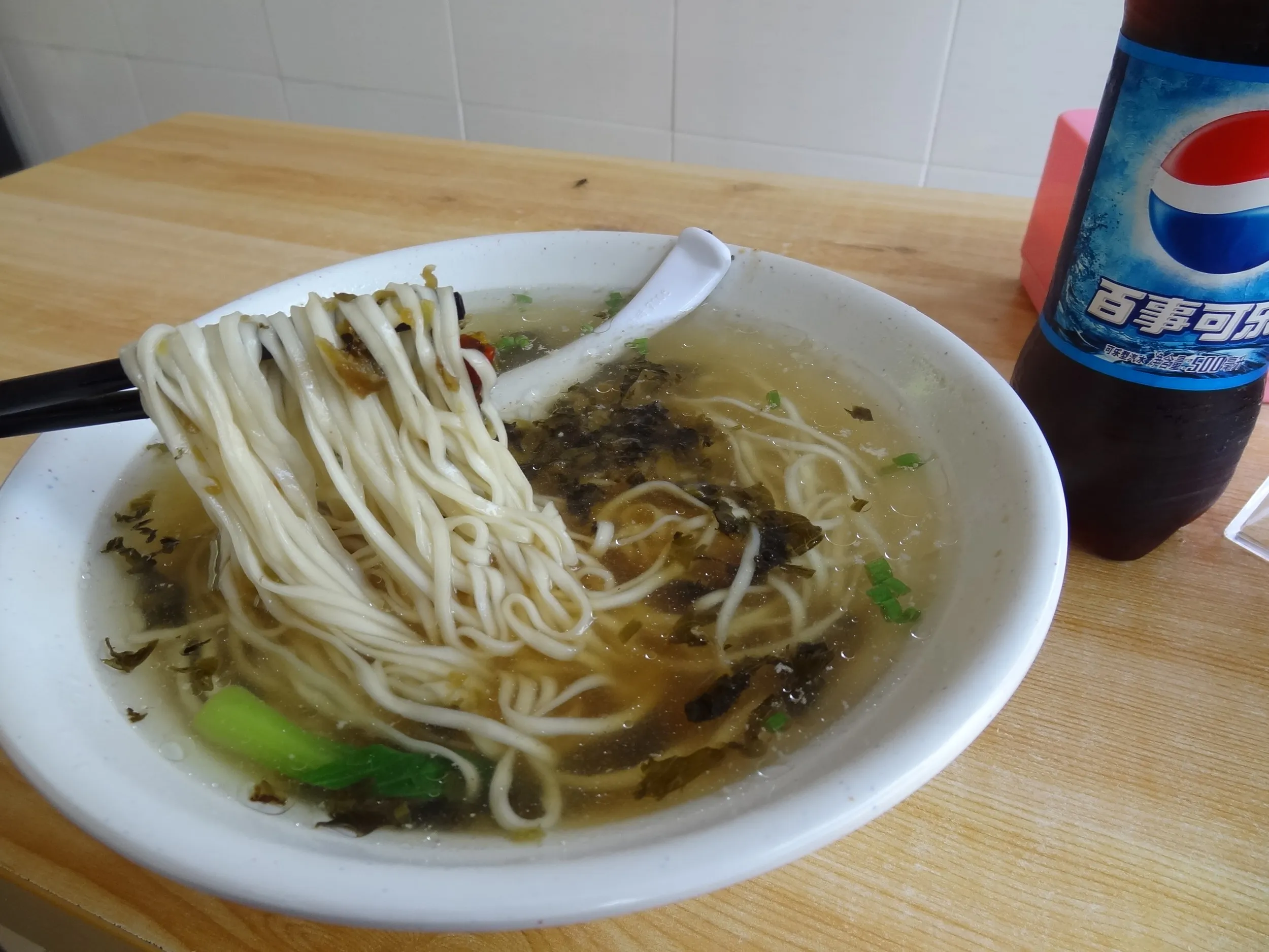 回族の作る詐欺高菜麺