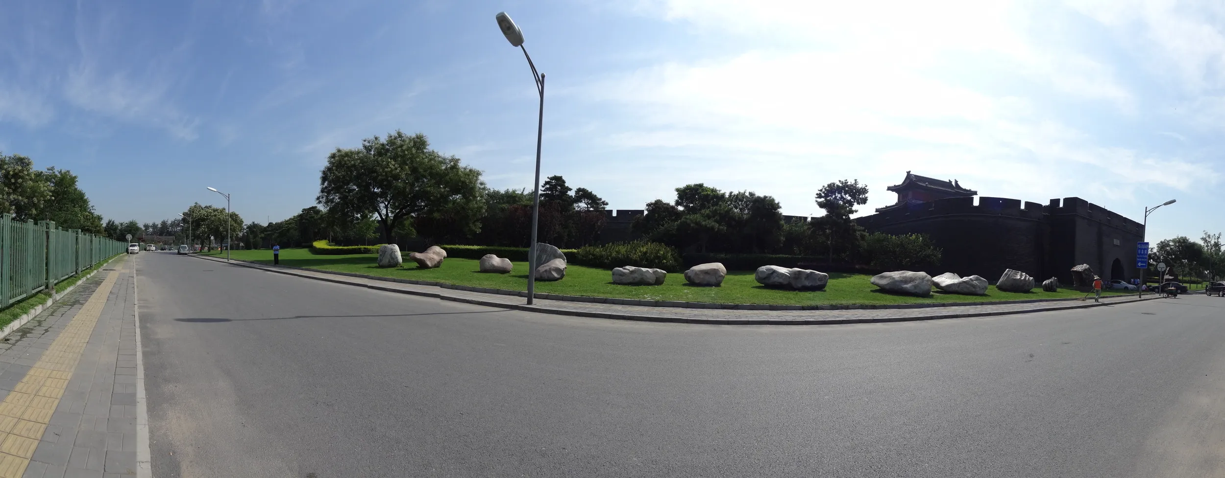 盧溝橋と宛平城 パノラマ撮影